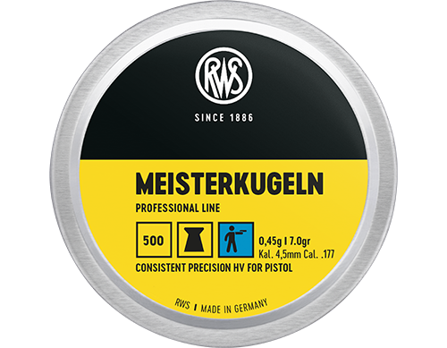 RWS Meisterkugeln LG 4,50
