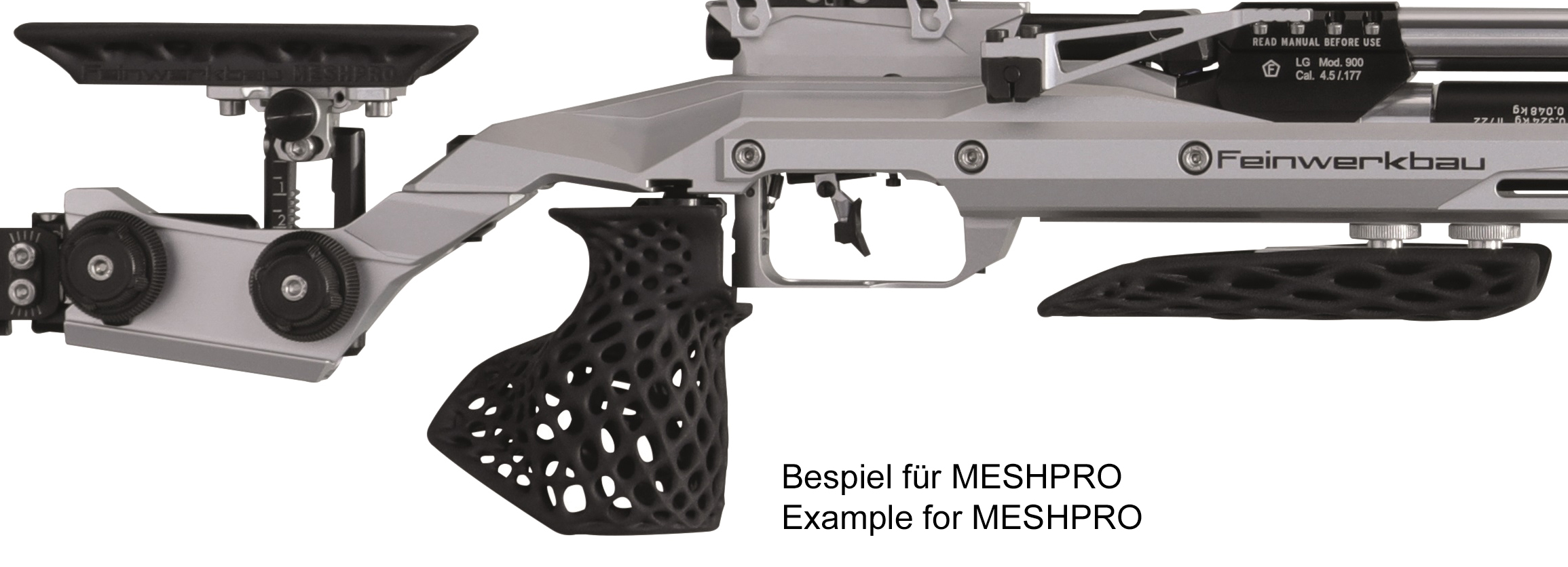 Feinwerkbau 900 Alu Auflage MESHPRO