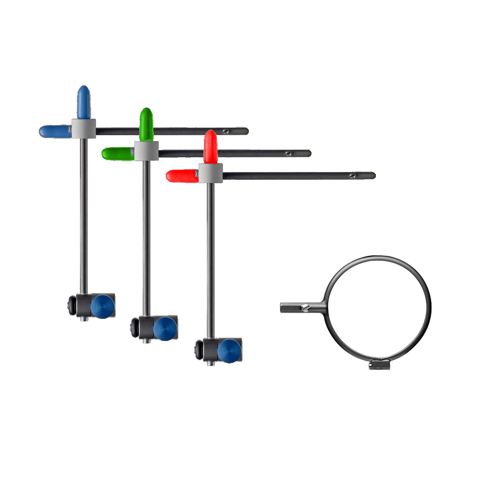MEC glas Glashalte-System 3-Stellung