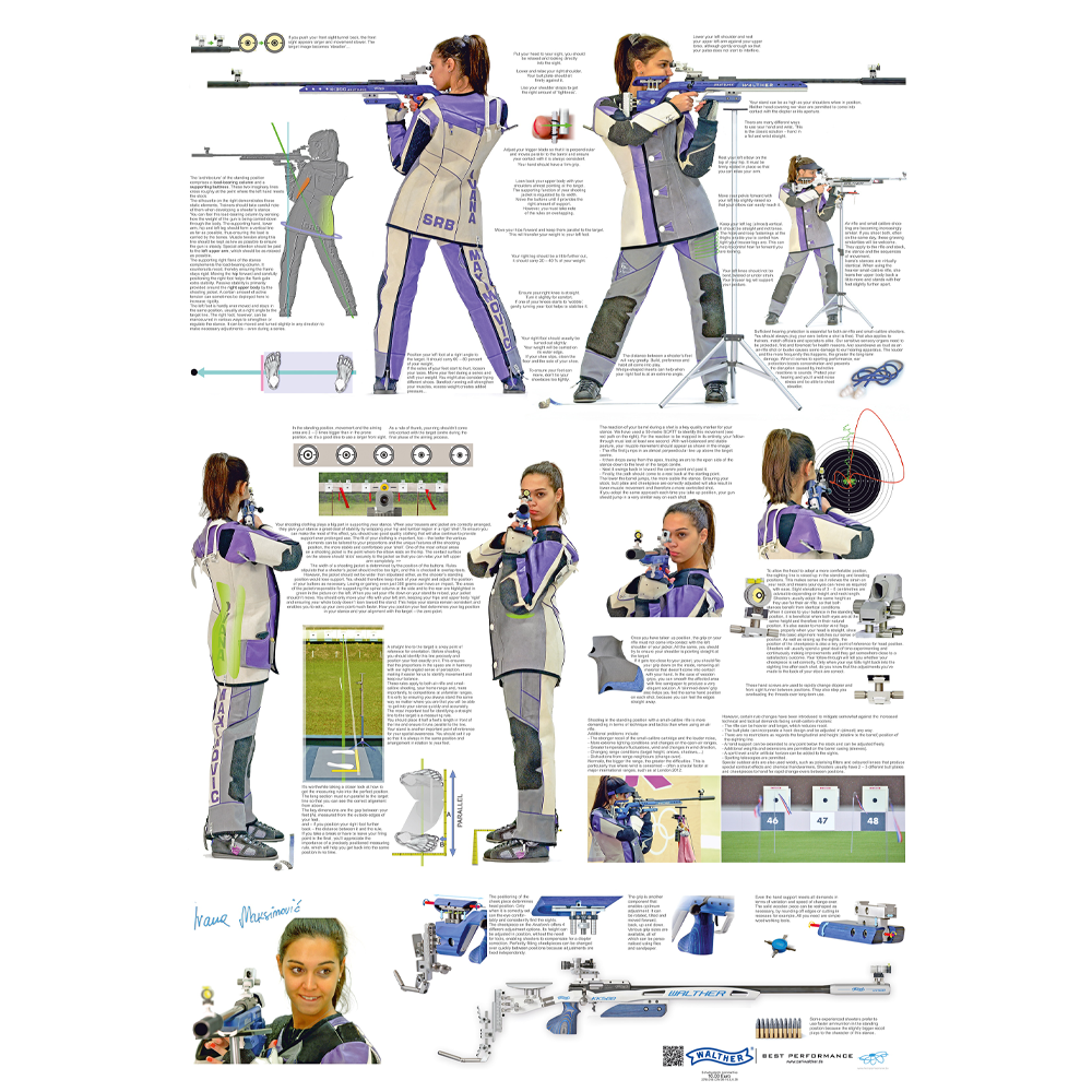 Lehrposter Ivana Maksimovic Stehend