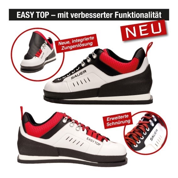 Sauer Pistolenschuh Easy Top weiß