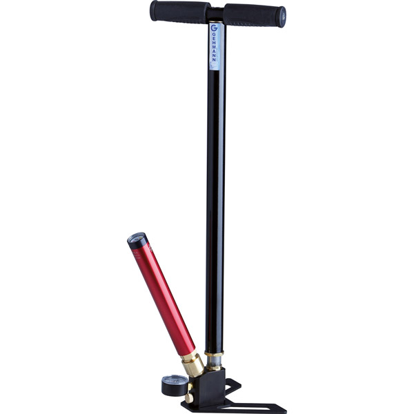 Gehmann Pressluftpumpe mit Manometer